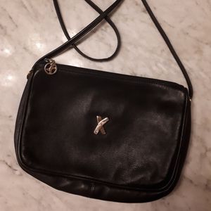 Paloma Picasso leather clutch bag evaning